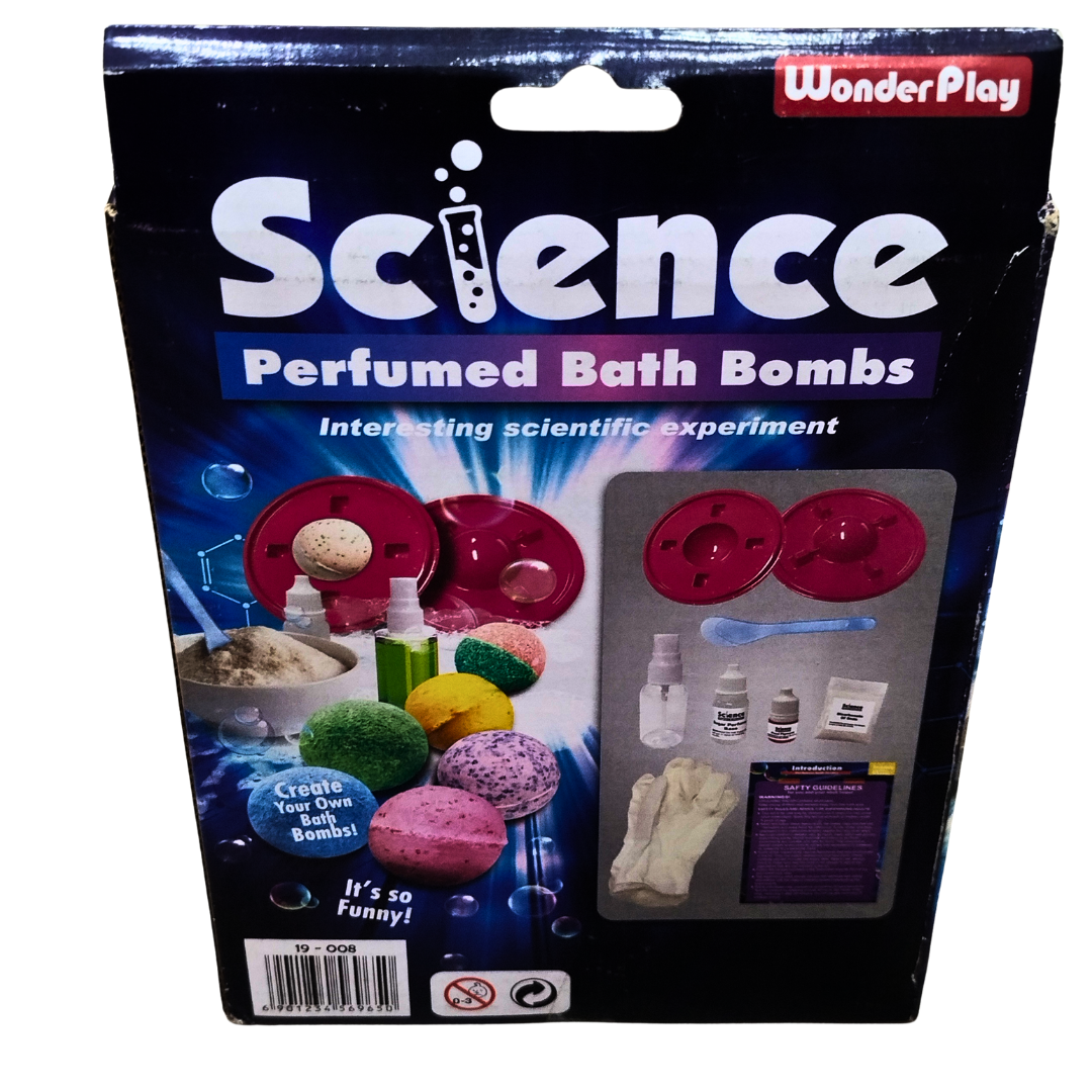 🛁 WonderPlay Science Perfumed Bath Bombs Kit – DIY Bath Bomb Making Set for Kids (8+ Years) | Fun Science & Art Activity
