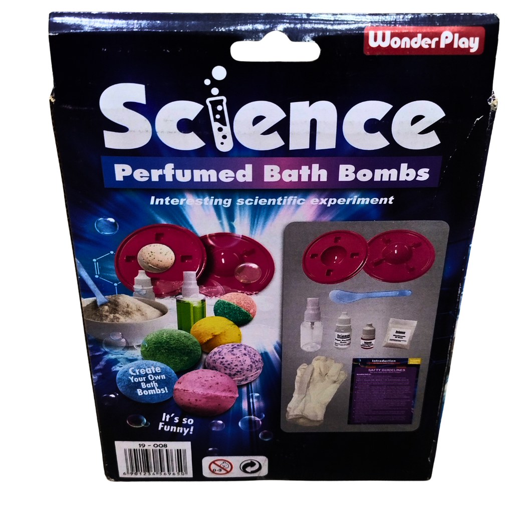 🛁 WonderPlay Science Perfumed Bath Bombs Kit – DIY Bath Bomb Making Set for Kids (8+ Years) | Fun Science & Art Activity
