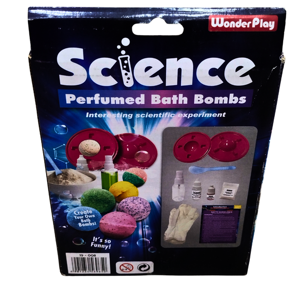 🛁 WonderPlay Science Perfumed Bath Bombs Kit – DIY Bath Bomb Making Set for Kids (8+ Years) | Fun Science & Art Activity
