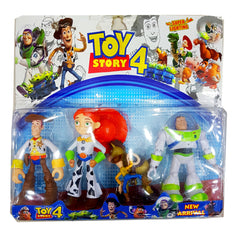 New Arrival Toy Story 4 Action Figure Set - Ideal Gift for Toy Story Enthusiasts and Kids Aged 3+ - Exclusive 5-Piece Collector's Edition
