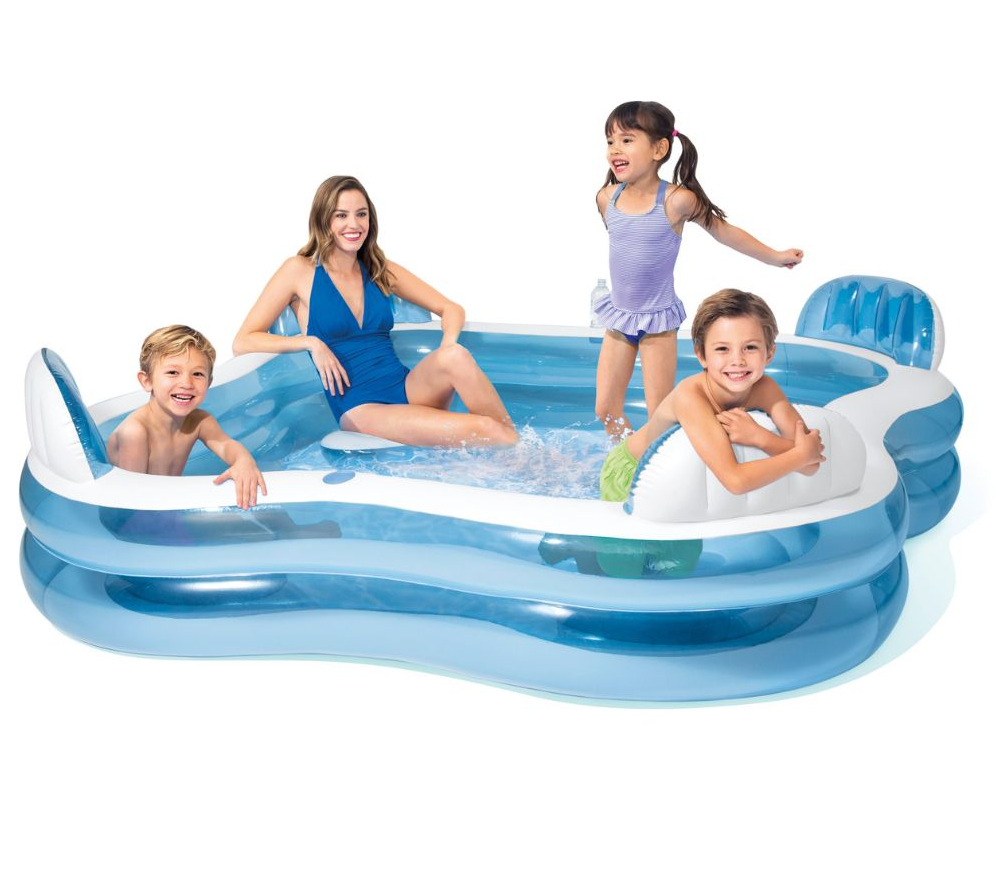 Swim Center Family Lounge Pool ( 90" L x 90 " W x 26 " H)