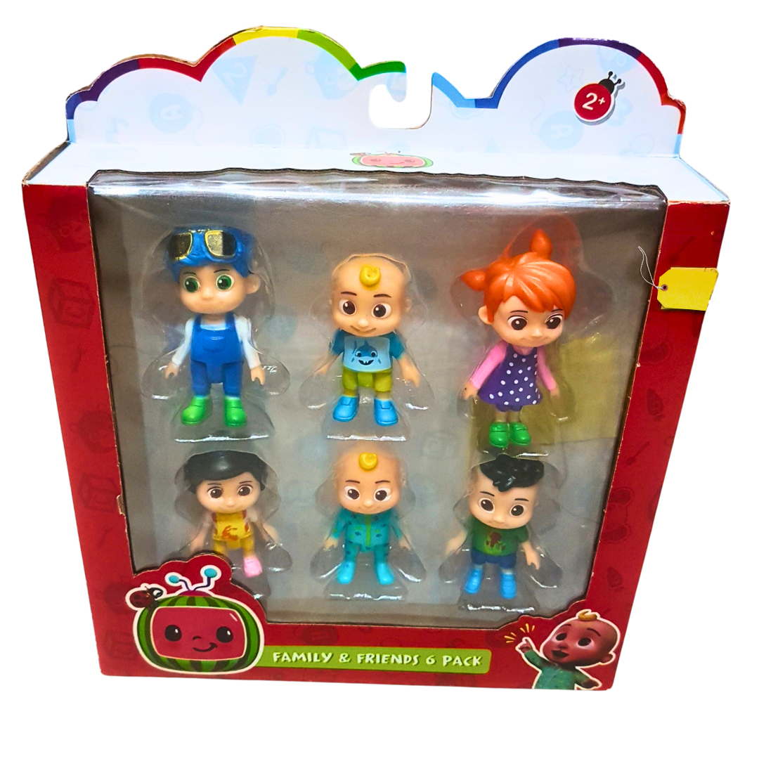 Family & Friends 6-Pack Mini Doll Set – Perfect for Creative Play (Ages 2+) Main image