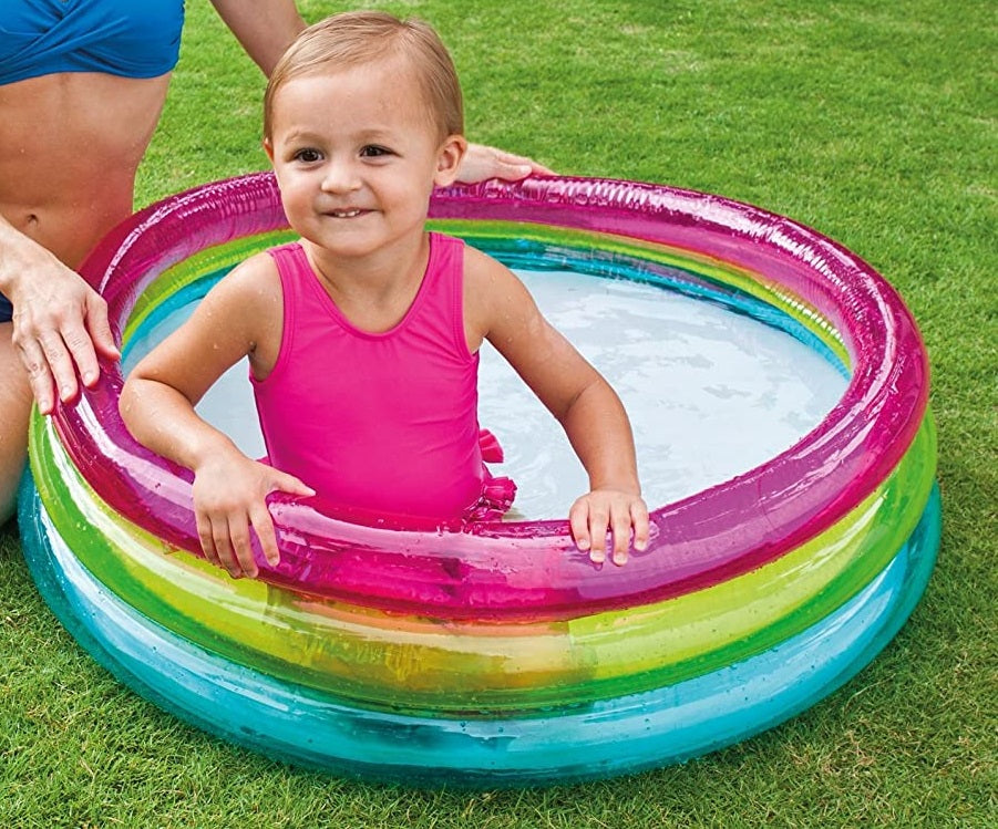 Intex Rainbow Baby Pool 34"X10"