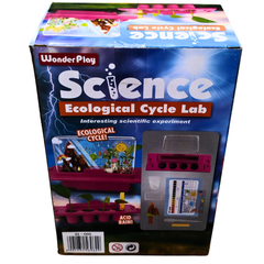 🌱 WonderPlay Science Ecological Cycle Lab – DIY Environmental Science Kit for Kids (6+ Years) | Learn Plant Growth, Water Cycle & Acid Rain