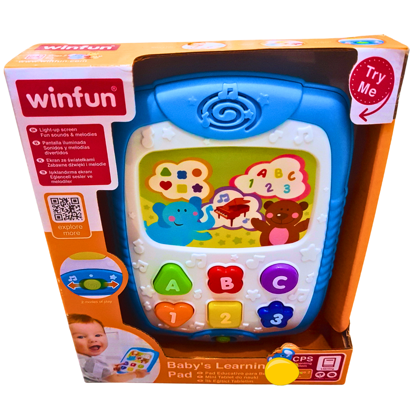 Winfun Baby's Learning Pad | Interactive Educational Toy with Lights & Sounds (6+ Months) Main image