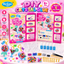 DIY Crystal Glue Creative Resin Keychain Kit – Dessert Theme, Makes 6 – Model 26889