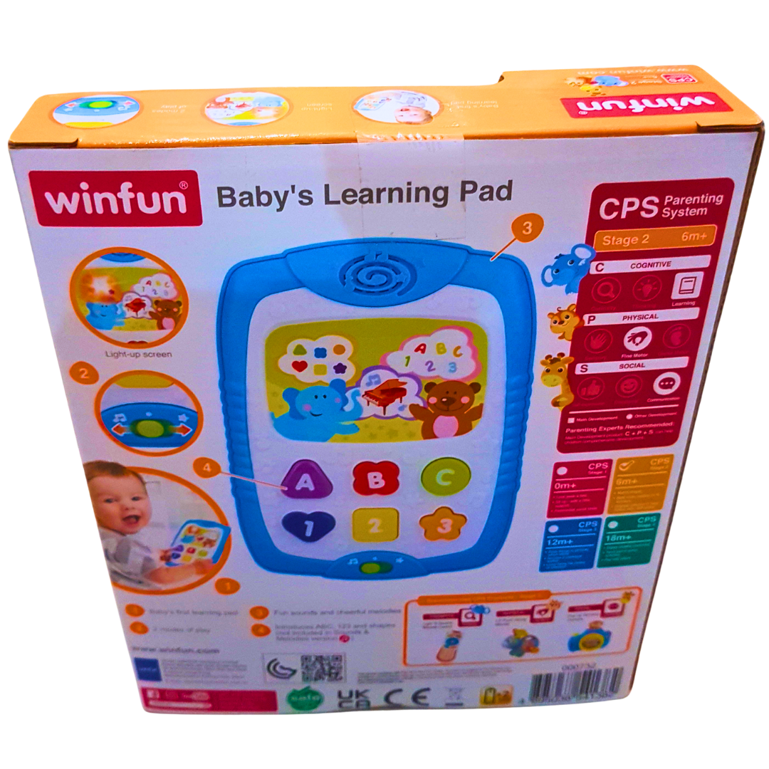 Winfun Baby's Learning Pad | Interactive Educational Toy with Lights & Sounds (6+ Months) Secondary image