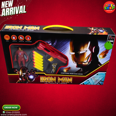 Iron Man Ultimate Hero Toy Set for Kids – Iron Man Action Figure with Dart Blaster & Mask | Superhero Role Play Toy for Boys (3+)