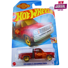 Hot Wheels 1978 Dodge Li’l Red Express Truck – HW Celebration Racers 2024 | Gold Wheel Edition | Collector 53/250