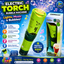 Electric Bubble Torch Machine for Kids – 21 Hole Automatic Bubble Blower with Colorful LED Lights | Portable Bubble Maker Toy for Boys & Girls 3+ Years