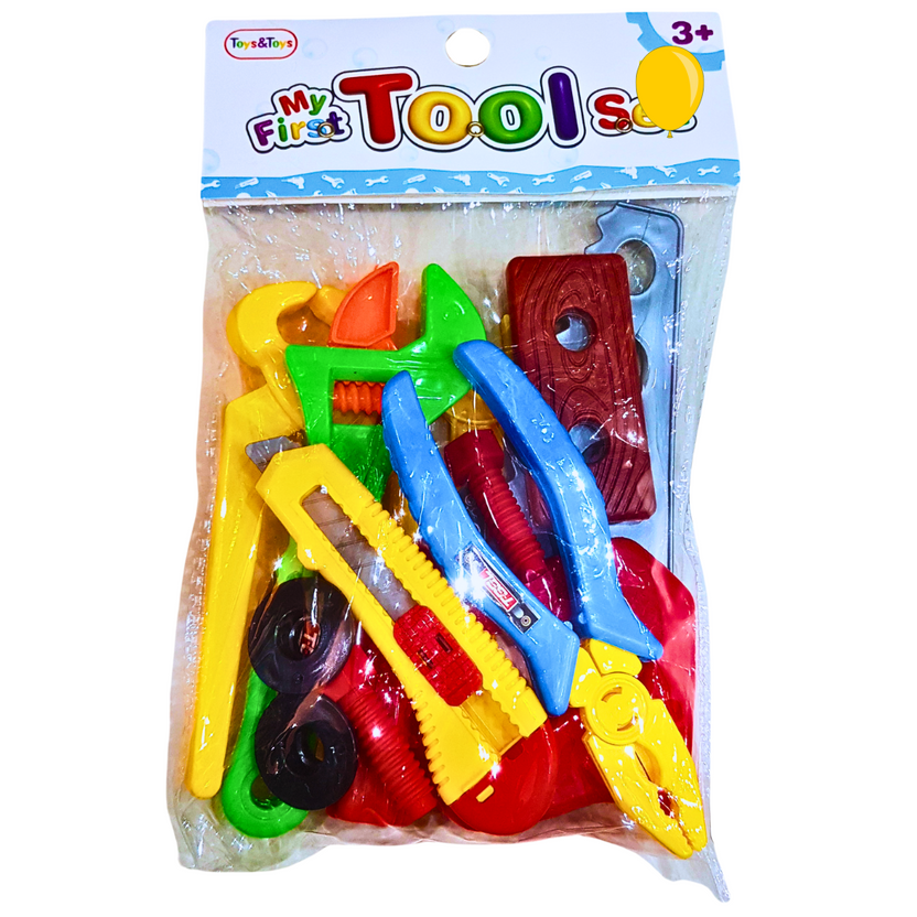 My First Tool Set – 10-Piece Toy Tool Kit for Kids | Educational Pretend Play for Ages 3+ Main image