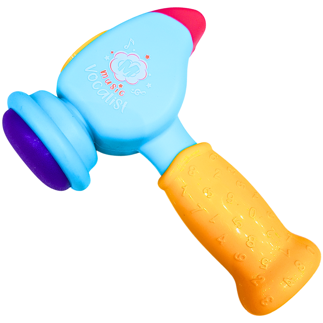 Musical Toy Hammer for Kids – Lights, Sounds, and Fun Learning (Available in Yellow and Blue) Secondary image