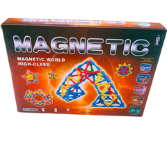 Magnetic World High-Class Building Set – Creative Magnetic Construction Kit for Kids | STEM Learning Toy | Ages 6+