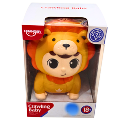 Crawling Baby Toy in Lion Costume – Interactive Learning Toy for Toddlers 18 Months+ | Musical Crawling Toy for Boys & Girls