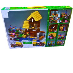 My World Farm Cottage Building Set – 549+ Piece Farmhouse Playset with Animals & Mini Figures (Ages 6+)