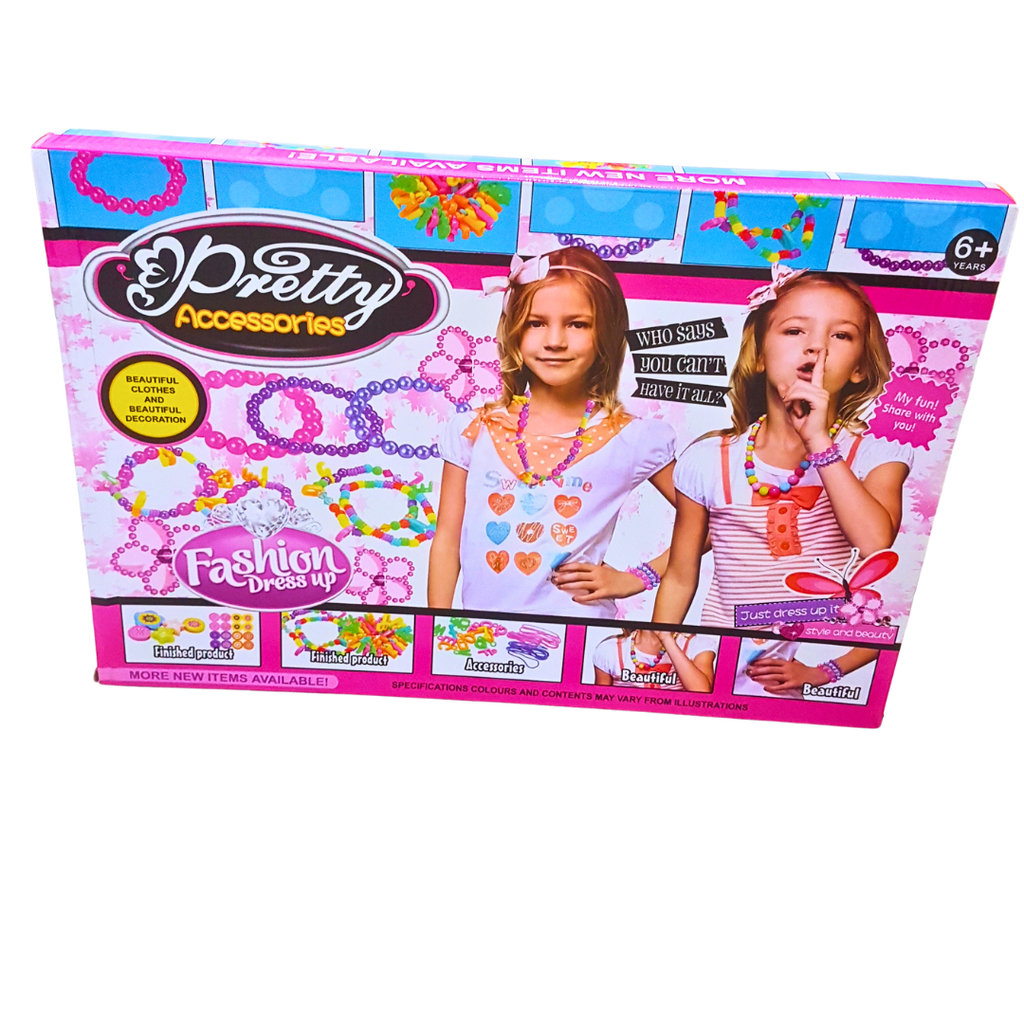 Pretty Accessories Fashion Sorcery Show – DIY Jewelry Making Kit with Beads & Accessories (Ages 6+)
