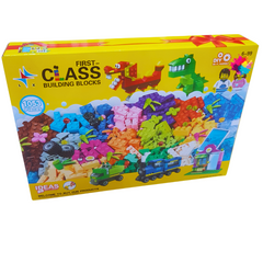 First-Class Building Blocks Set – 1053 Pieces of Creative Fun for All Ages