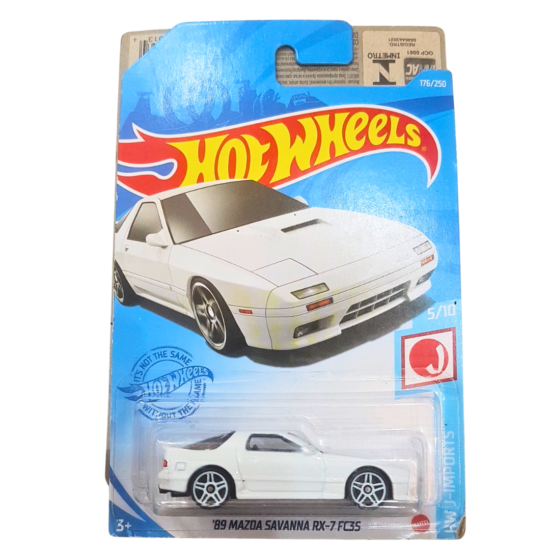 Hot Wheels ’89 Mazda Savanna RX-7 FC35 – Die-Cast JDM Sports Car for Kids & Collectors (HW J-Imports Series)