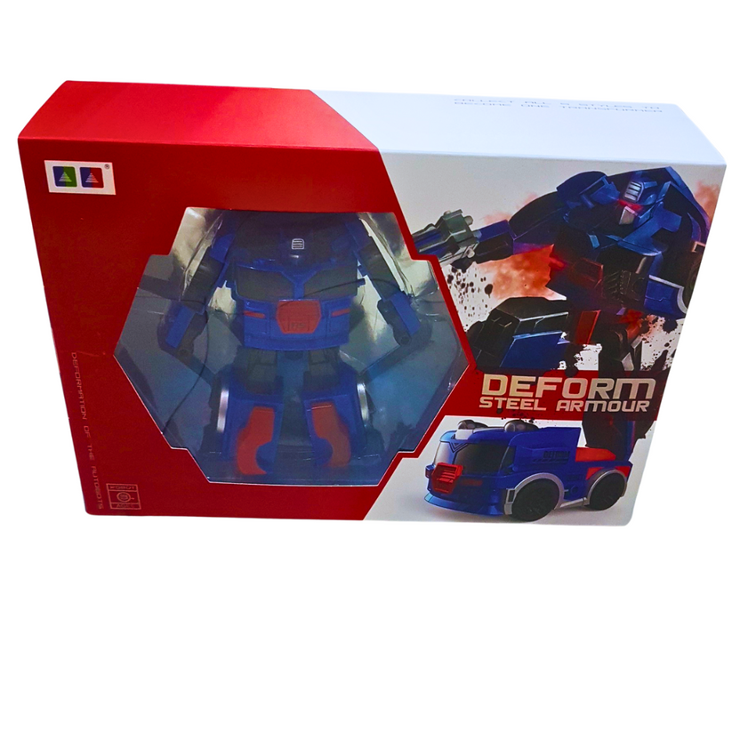 Transforming Robot Car – Red Devils AssTransforming Robot Car – Steel Armour | 2-in-1 Deformable Action Figure | Adventure Toy for Kidsassin | 2-in-1 Deformable Action Figure | Adventure Toy for Kids (Copy) Main image