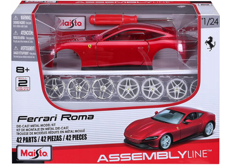Maisto 1/24 Ferrari Roma Diecast Model Kit