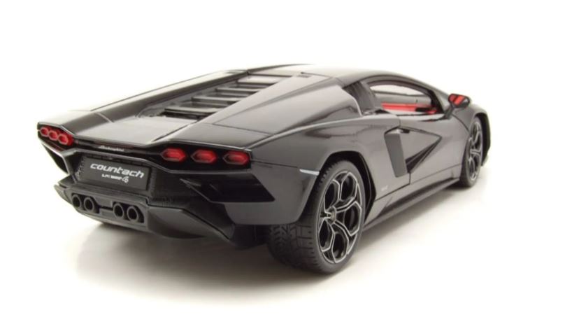 Maisto Lamborghini Countach LPI 800-4 (Black, 1:18 Scale) Model Car