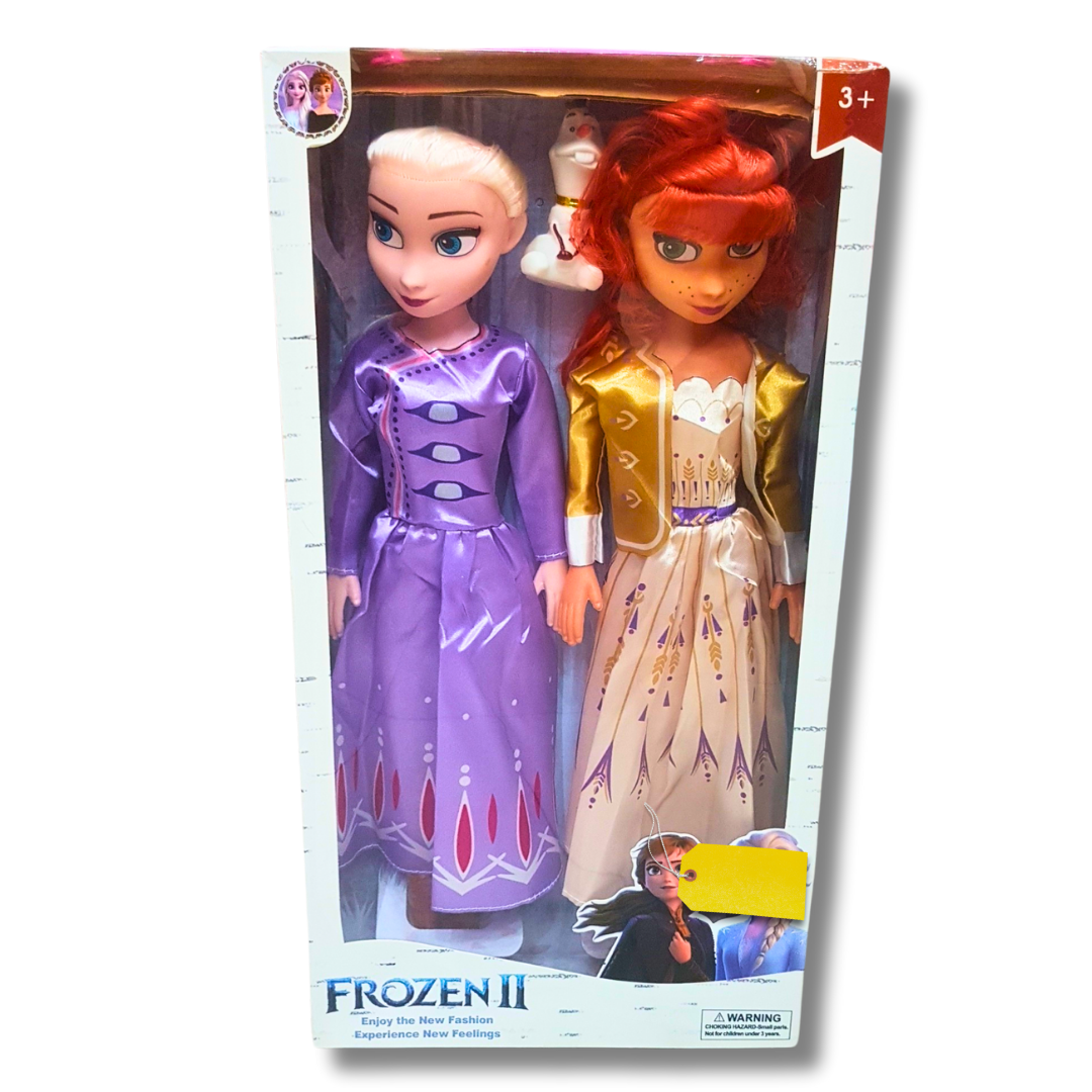 Frozen II Princess Doll Set - Two Elegant Dolls with Accessories for Kids (Ages 3+) Secondary image