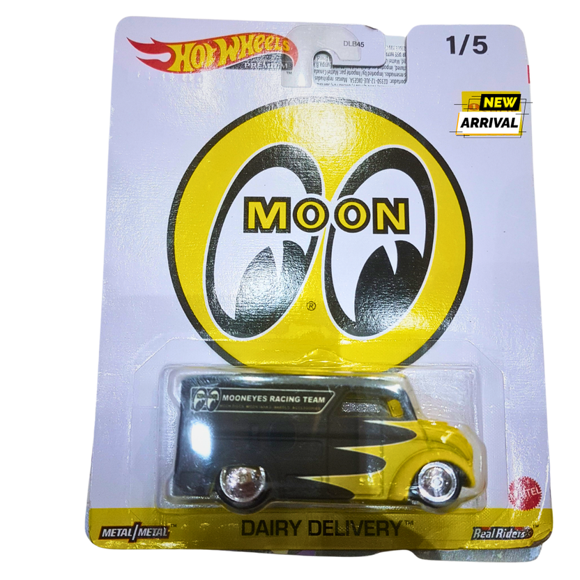 Hot Wheels Premium Dairy Delivery | Mooneyes Racing Team Edition | Metal Body | New Arrival in Pakistan Main image