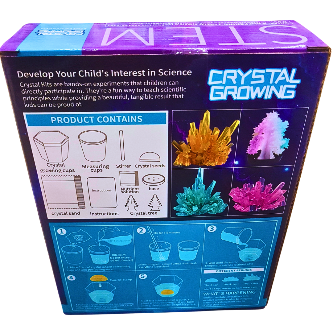 Crystal Growing Science Kit – STEM Experiment for Kids (Ages 8+) | DIY Crystal Growth Lab Secondary image