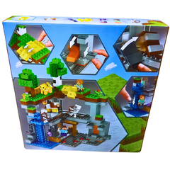 My World Underground Mine Building Set – 557+ Piece Pixel Cave Playset with Mini Figures & Mining Accessories (Ages 6+)