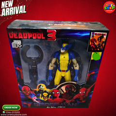Wolverine Action Figure for Kids – Superhero Toy with Weapon Accessories | Marvel Character Collectible Figure for Boys