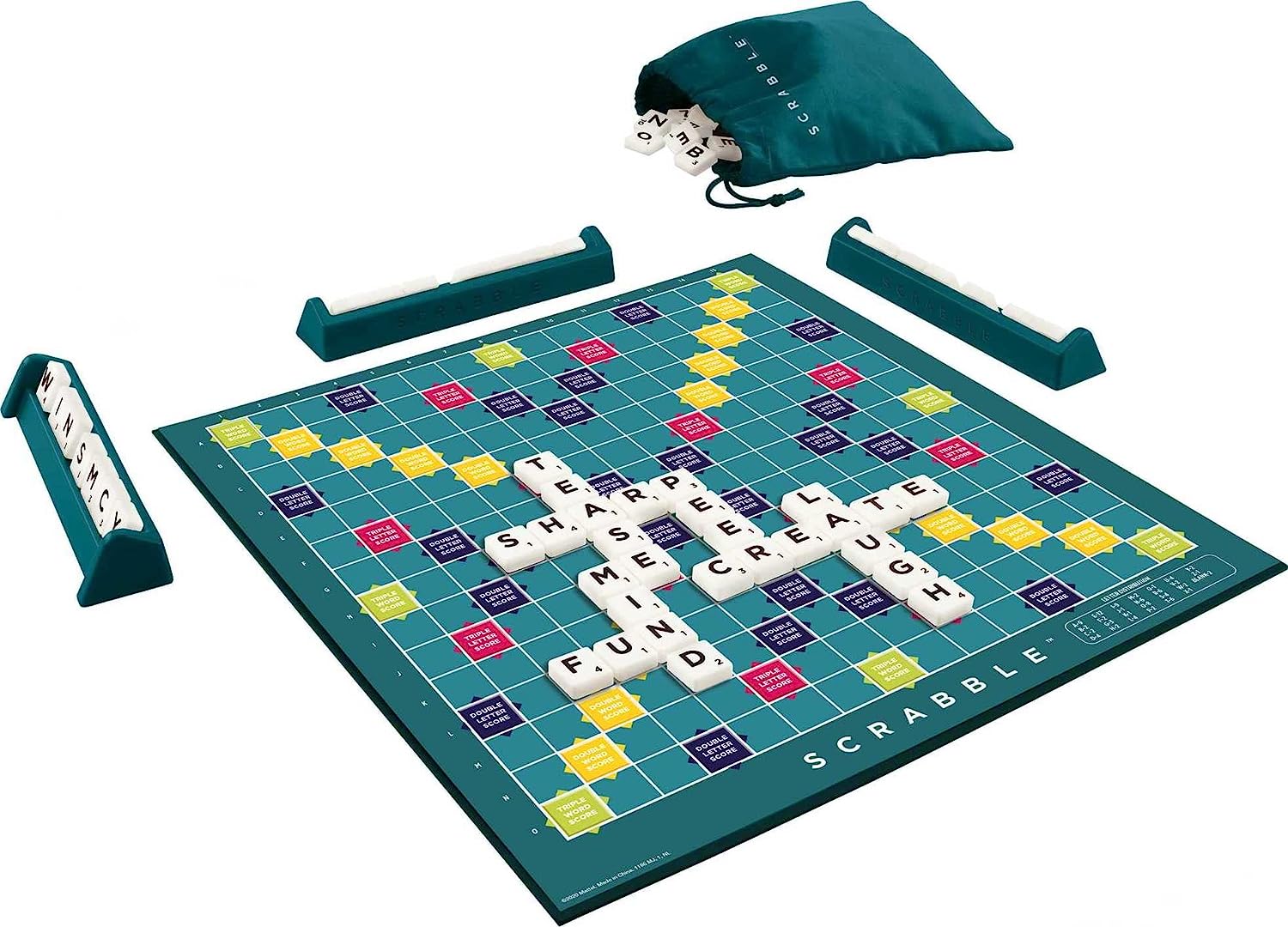 Mattel Games Scrabble Orginal Y9592 Board Game
