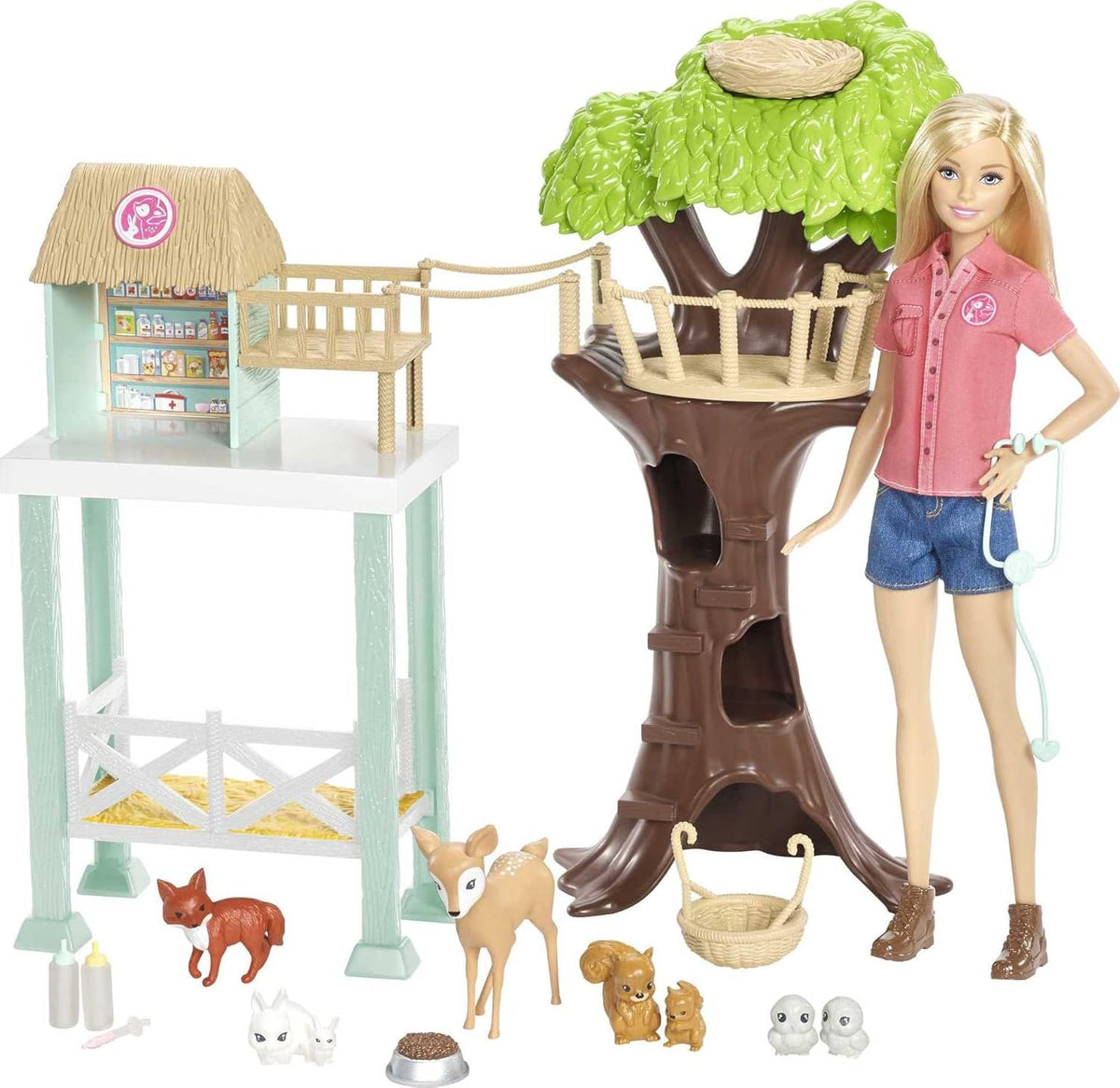 Mattel - Barbie - Animal Rescuer Doll & Playset