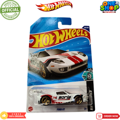 Hot Wheels Ford GT Die-Cast Car 2025 – High-Performance Sports Racing Car Toy for Kids & Collectors