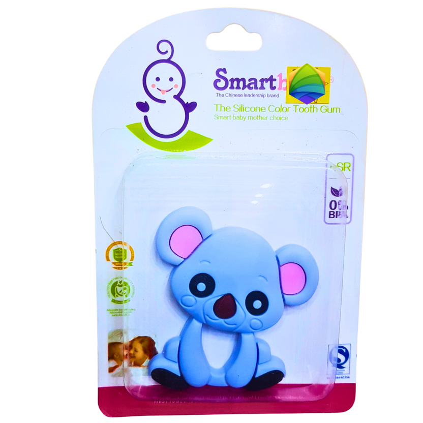 Smart Baby Koala Silicone Teether – BPA-Free Soft Teething Toy for Infants | Animal Shape Gum Soother for 3+ Months Main image