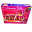 Luxury Villa Dollhouse Building Set – 77-Piece DIY Pretend Play House for Girls | 5+ Rooms with Furniture & Mini Doll | Ages 6+