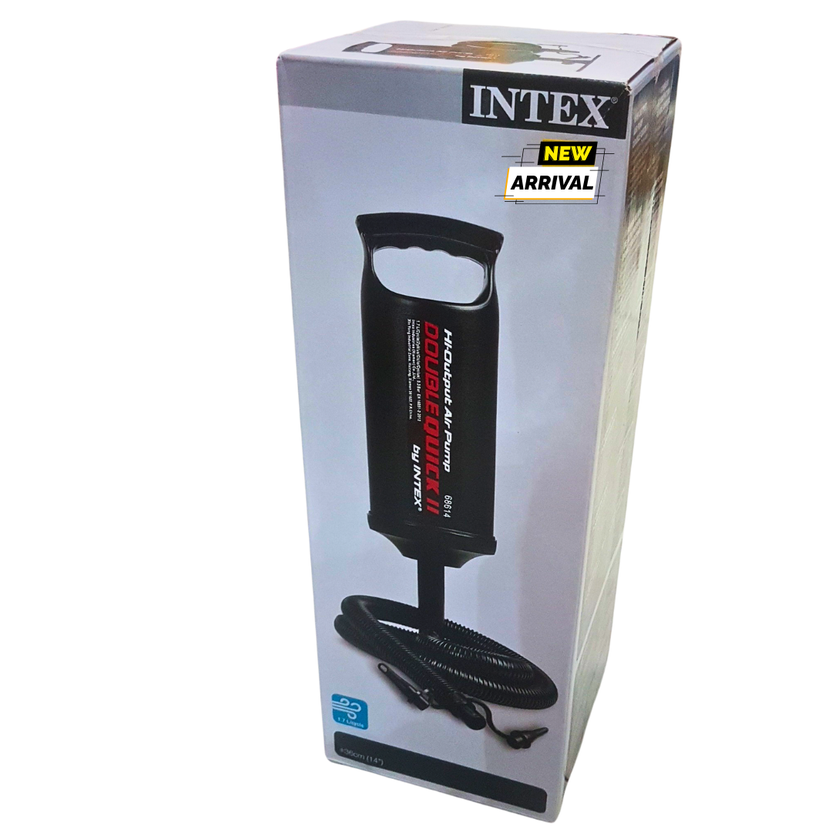 Intex Double Quick III High Output Hand Air Pump – Ideal for Pools, Toys, Inflatables & Camping Gear Main image