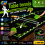 LED Table Tennis Game Set for Kids – Light-Up Mini Ping Pong Tabletop Game with Paddles & Balls | Interactive Family Sports Toy for Boys & Girls Age 6+