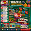 4-in-1 Traffic Educational Game Set for Kids – Puzzle, Memory Game, Domino & Flash Cards | 124 Pieces Learning Activity Box | Vehicle & Transportation Toy for Kids Age 3+