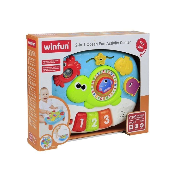 WINFUN 2-in-1 Ocean Fun Activity Center