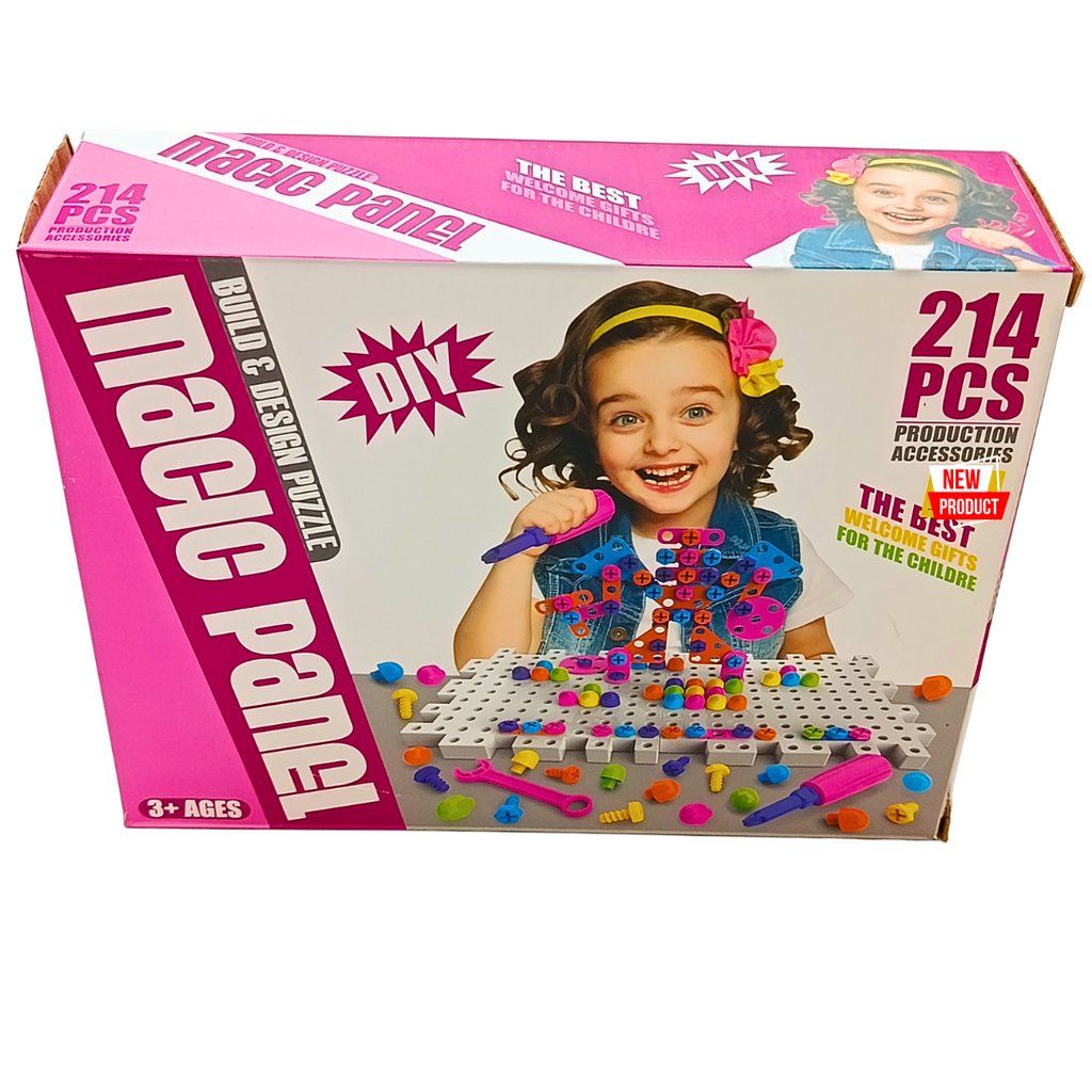 Magic Panel 214-piece packaging