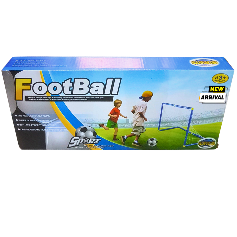 Kids Football Play Set with Goal Post – Indoor & Outdoor Sports Toy | Ages 3+ Main image