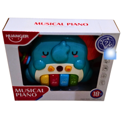 Huanger Baby Musical Piano Toy – Educational Light & Sound Keyboard for Infants (18+ Months) | Early Learning Toy for Music and Sensory Development