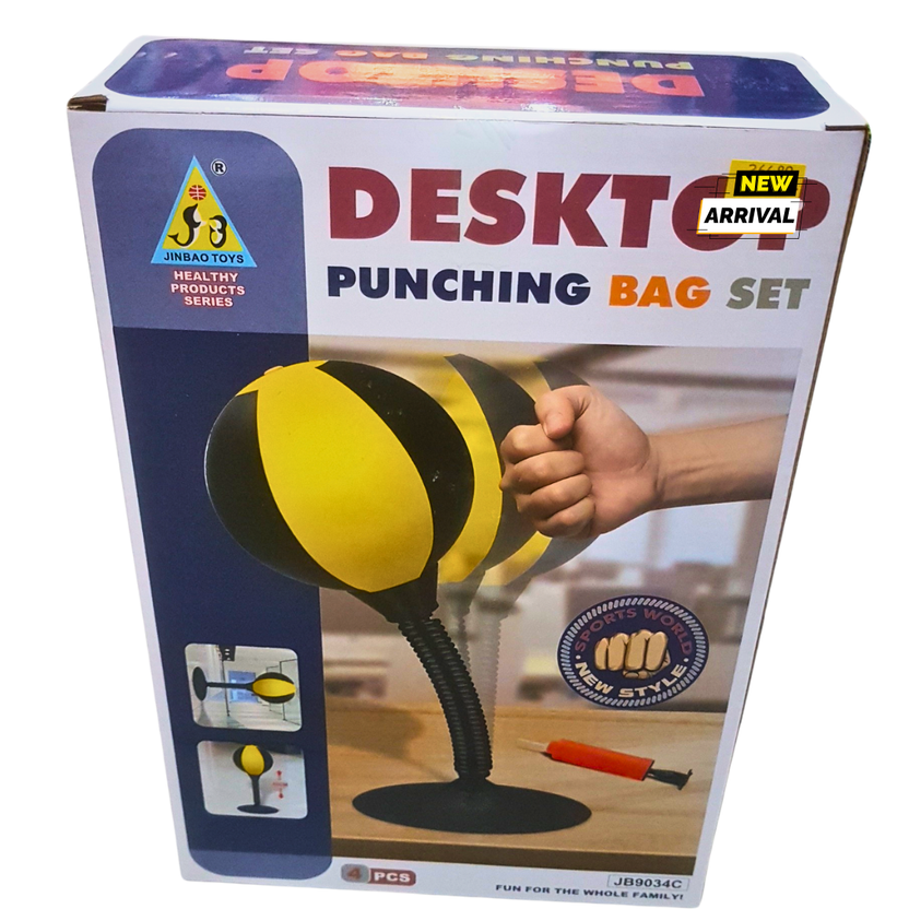 Desktop Punching Bag Set – Stress Relief Toy for Kids & Adults | Fun Indoor Sports Game Main image