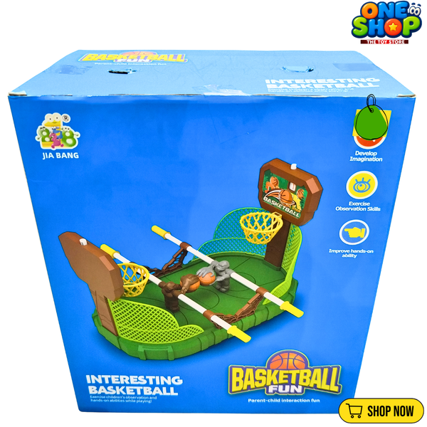 Basketball Fun Tabletop Game for Kids – Mini Basketball Shooting Board Game | Parent-Child Interactive Sports Toy for Boys & Girls Ages 3+