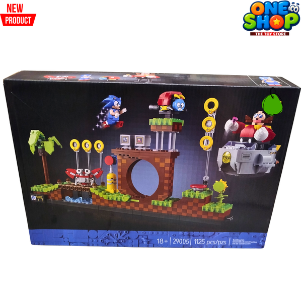 Sonic Adventure Building Blocks Set – 1125 PCS Collectible Construction Toy for Kids & Teens | Sonic vs Dr. Eggman Brick Set | Creative STEM Building Toy for Boys & Girls