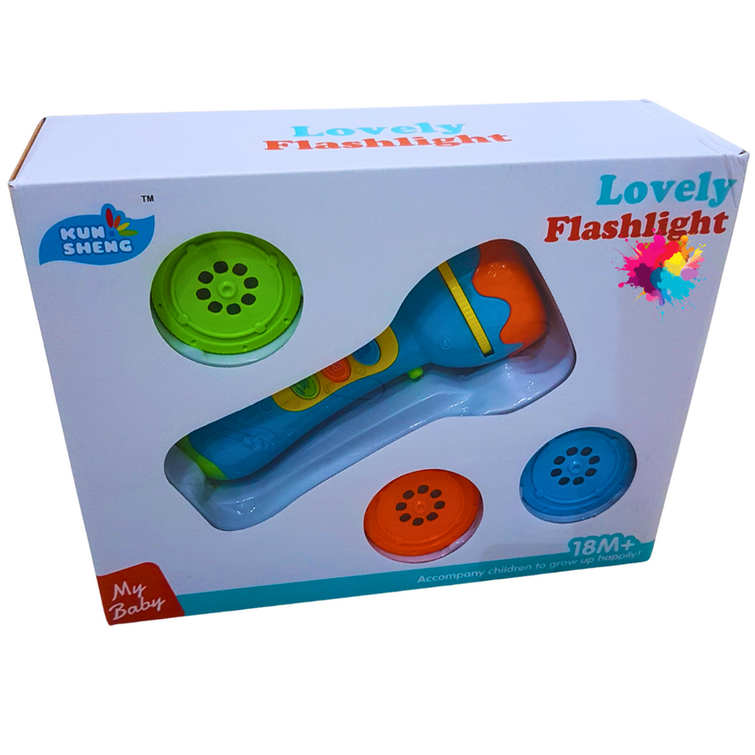 Kun Sheng Lovely Flashlight - Interactive Light and Sound Toy for Toddlers 18+ Months Main image