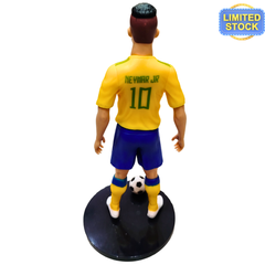 Neymar Jr Brazil Edition Football Action Figure – 8 Inch Toy for Kids | Limited Stock #10 Soccer Collectible