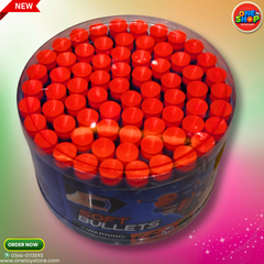 50+ Pcs Soft Foam Bullets Refill Pack for Nerf Guns – Safe Dart Refill for Toy Blasters | Universal Soft Darts for Kids