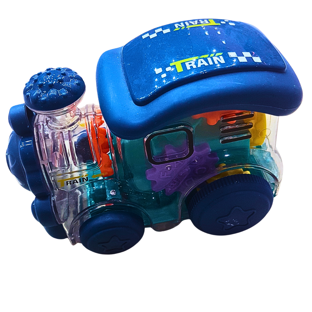 Light-Up Toy Train with Colorful Gears – Fun Educational Train for Kids – Multiple Colors Available | each train sold separately