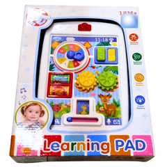 Interactive Learning Pad Toy for Toddlers – Educational Activity Board with Lights & Music (18+ Months) | Sensory Development Toy for Boys & Girls